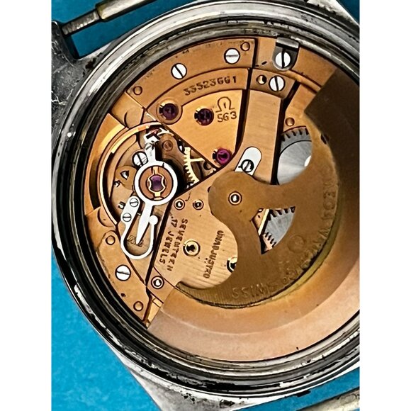 Vintage 1970s Omega Geneve Automatic Watch Cal 563 Stainless runs - Picture 12 of 16